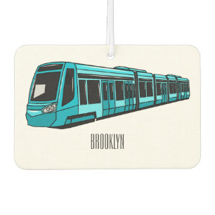 Désodorisant Pour Voiture Illustration de locomotive électrique