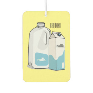 Désodorisant Pour Voiture Illustration du lait