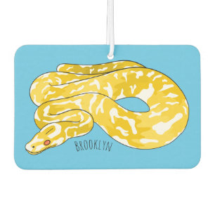 Désodorisant Pour Voiture Illustration du serpent python birman