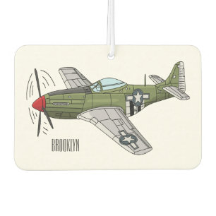Désodorisant Pour Voiture Illustration d'un avion militaire
