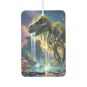 Désodorisant Pour Voiture Imaginaire Joli Squelette Dinosaure Jardin