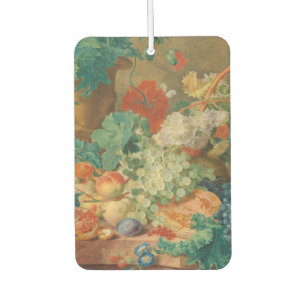 Désodorisant Pour Voiture Impression de fruits et fleurs vintage pour cuisin
