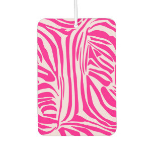Désodorisant Pour Voiture Impression zèbre rose