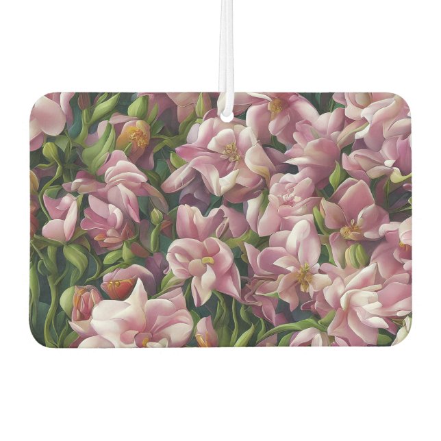 Désodorisant Pour Voiture Impressions fleurs sauvages (Devant)