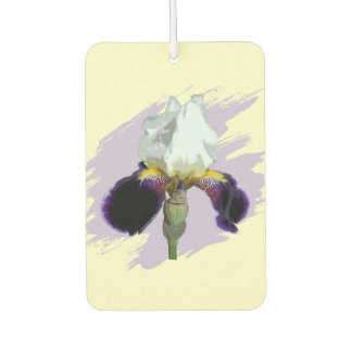 Désodorisant Pour Voiture Iris pourpre et blanc