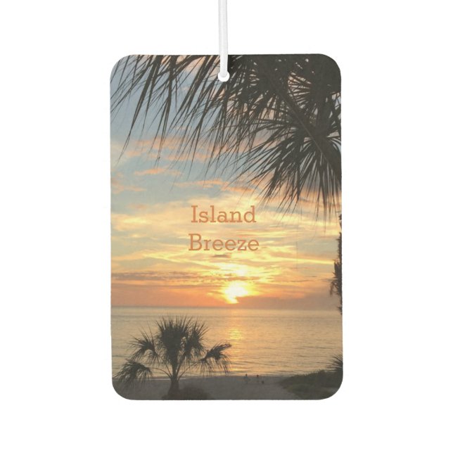 Désodorisant Pour Voiture Island Breeze Longboat Key FL (Devant)
