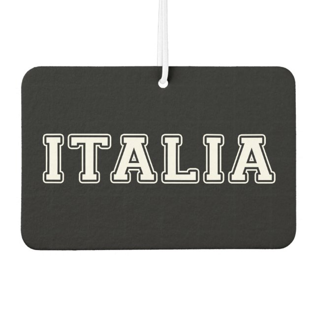 Désodorisant Pour Voiture Italie (Devant)