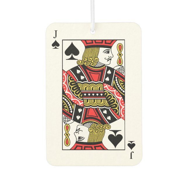 Désodorisant Pour Voiture Jack of Spades (Devant)