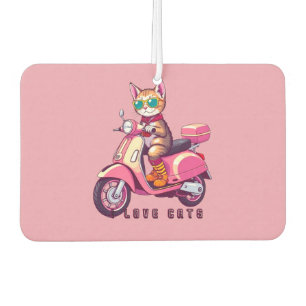 Désodorisant Pour Voiture J'aime le chaton