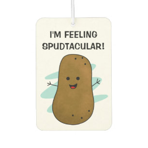 Désodorisant Pour Voiture Je me sens Spudtaculaire Patate