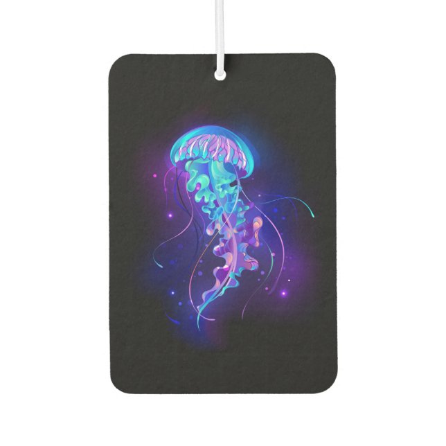 Désodorisant Pour Voiture Jellyfish éclatante couleur (Devant)