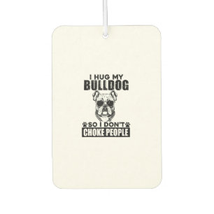 Désodorisant Pour Voiture J'Embrasse Mon Chien De Gros Pour Ne Pas Choquer L