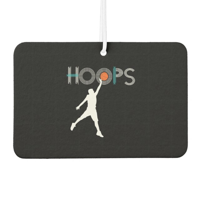 Désodorisant Pour Voiture Joueur de basket (Devant)