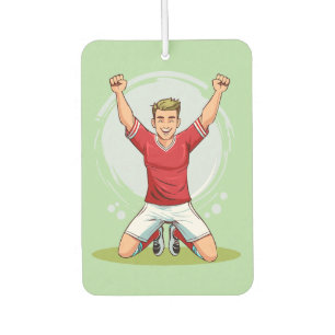 Désodorisant Pour Voiture Joueur de football homme