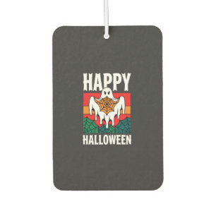 Désodorisant Pour Voiture Joyeux Halloween Toile Araignée Fantôme Rétro