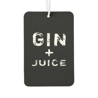 DÉSODORISANT POUR VOITURE JUS DE GIN