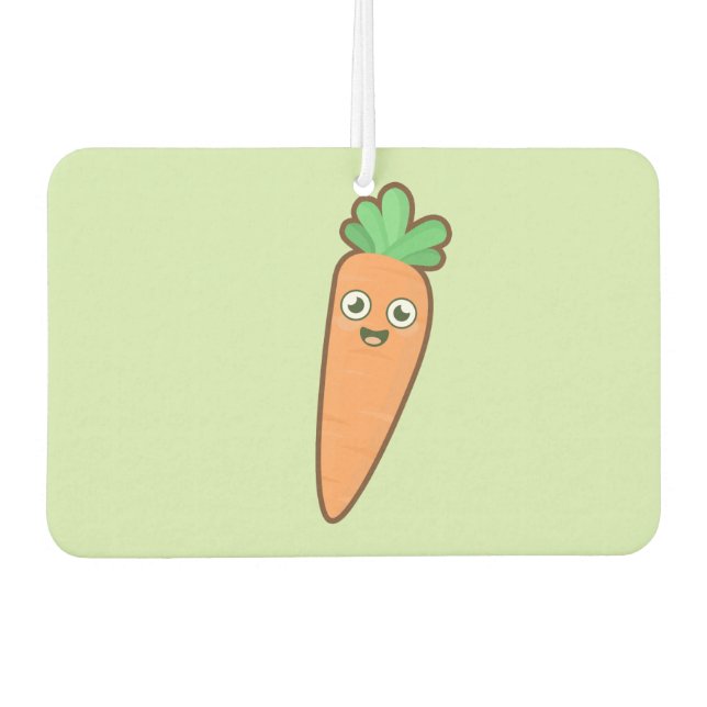 Désodorisant Pour Voiture Kawaii Carrot (Devant)