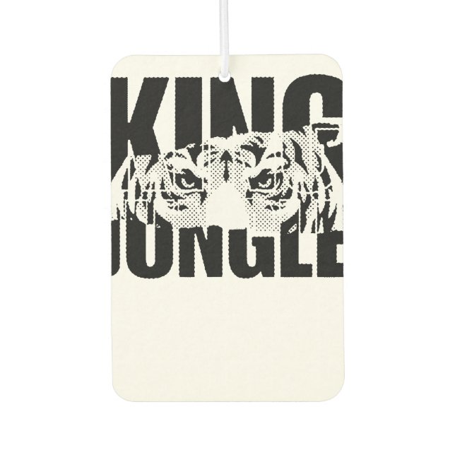 Désodorisant Pour Voiture King of the Jungle (Devant)