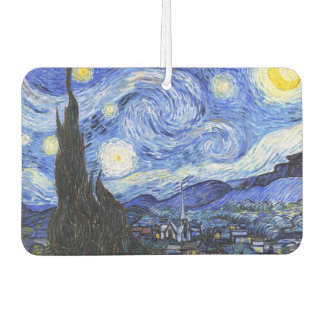 Désodorisant Pour Voiture La nuit étoilée de Van Gogh