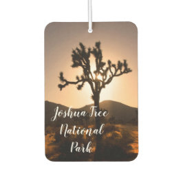 Désodorisant Pour Voiture La tombée de la nuit commence à Joshua Tree