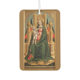 Désodorisant Pour Voiture "La Vierge et l'Enfant" art coutume air frais