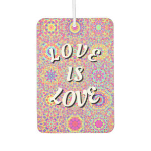 Désodorisant Pour Voiture L'amour est amour Pride Air Freshener