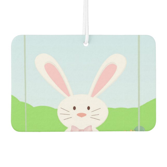Désodorisant Pour Voiture Lapin de Pâques (Devant)