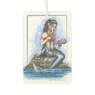 Désodorisant Pour Voiture Larasa - princesse Fantasy Illustration de sirène