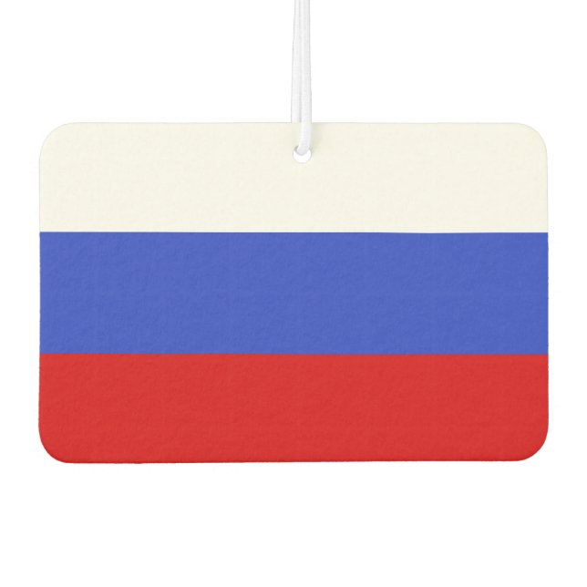 Désodorisant Pour Voiture Le drapeau russe (Devant)