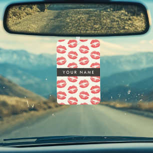 Désodorisant Pour Voiture Lèvres Rouges, Baiser, Baguette à lèvres, Votre No