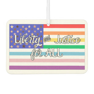 Désodorisant Pour Voiture Liberté et justice pour TOUS