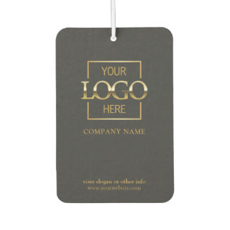 Désodorisant Pour Voiture Logo d'entreprise Minimaliste Professionnel Marque