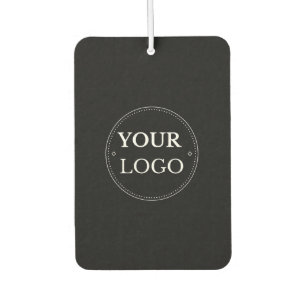 Désodorisant Pour Voiture Logo d'entreprise Simple Professional Modern Black