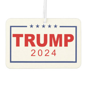 Désodorisant Pour Voiture Logo du rectangle classique Trump 2020