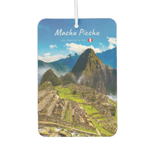Désodorisant Pour Voiture Machu Picchu, Pérou - Ruines de la citadelle inca