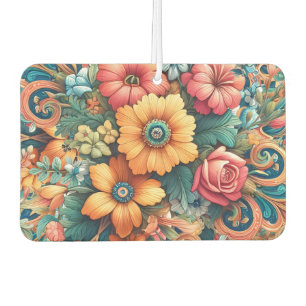 Désodorisant Pour Voiture Magnifique bouquet de fleurs