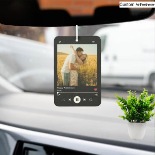 Désodorisant Pour Voiture Maman & Papa Joueur d'Anniversaire Moderne Photo