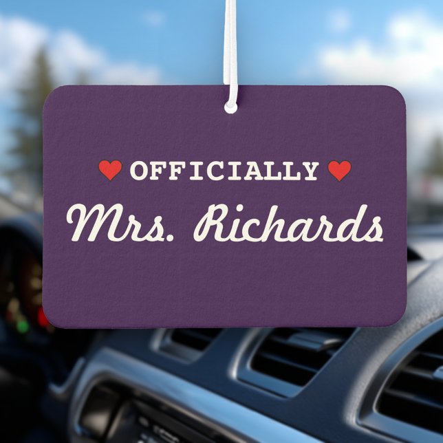 Désodorisant Pour Voiture Mariage nuptial personnalisé (Créateur téléchargé)