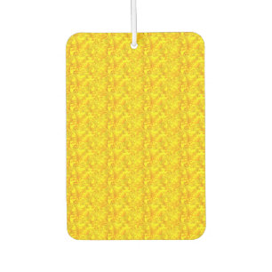 Désodorisant Pour Voiture Marigold jaune Floral Motif sans joint