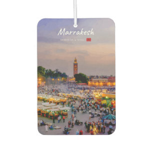 Désodorisant Pour Voiture Marrakech, Maroc - Place Jemaa el Fnaa