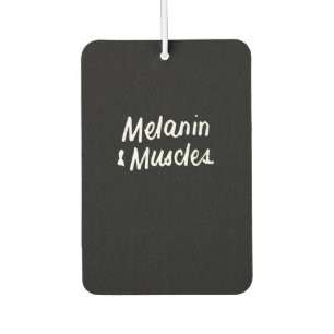 Désodorisant Pour Voiture Melanin And Muscles Black Est Une Belle Salle De F