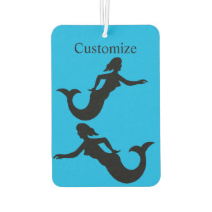 Désodorisant Pour Voiture Mermaid Silhouette Thunder_Cove