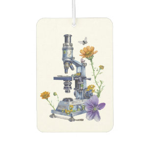 Désodorisant Pour Voiture Microscope floral