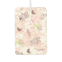 Mignon lapin japonais Kawaii et carreaux gingham r