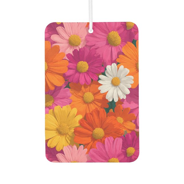Désodorisant Pour Voiture Modèle floral sans marguerite (Devant)