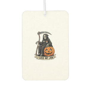 Désodorisant Pour Voiture Moissonneur sinistre Travail Amour Halloween Citro