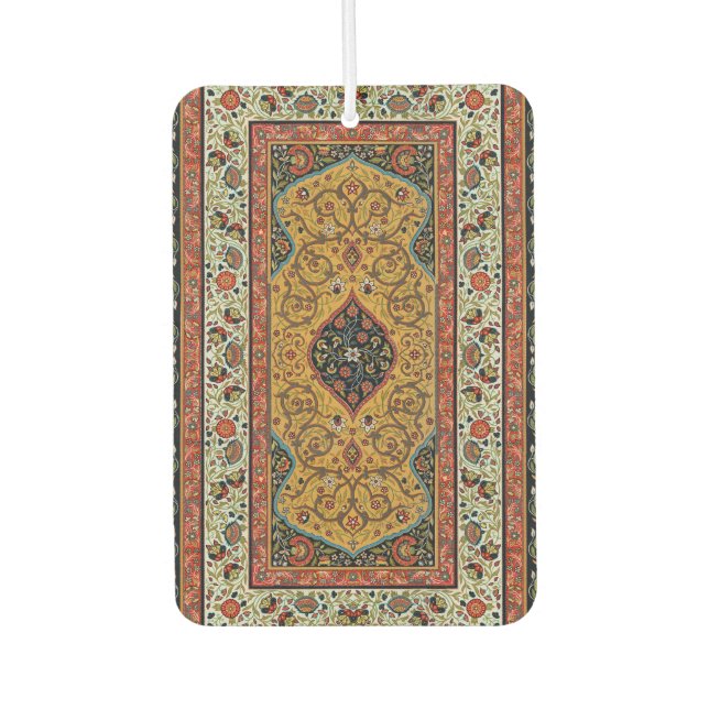 Désodorisant Pour Voiture Moquette Perse antique Design élégant (Devant)