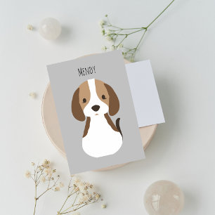 Désodorisant Pour Voiture Motif chien gris mou