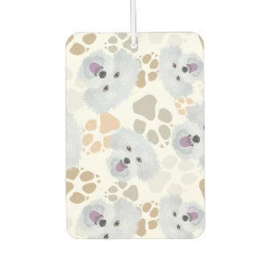 Désodorisant Pour Voiture Motif Chien Paws Maltais