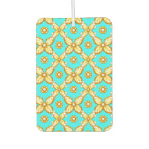 Motif de papillon en or luxueux avec accent de per
